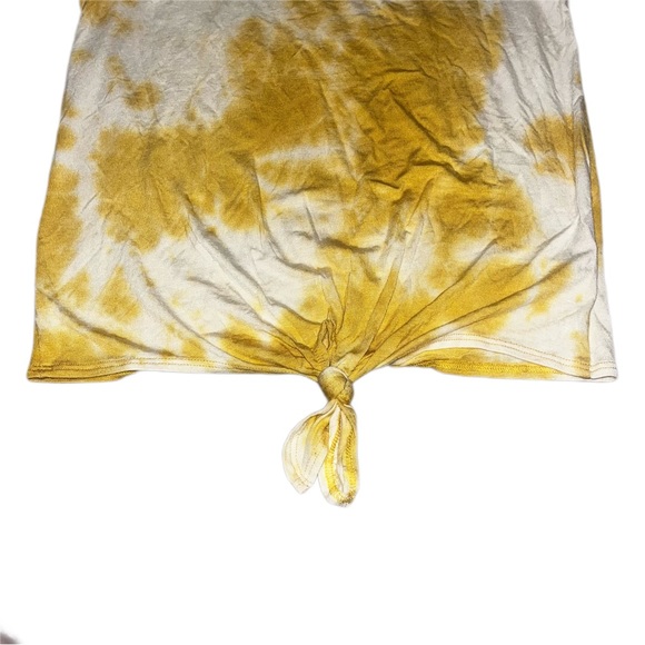 Crown of Hearts Yellow Tie Dye Tank Top - Picture 3 of 6